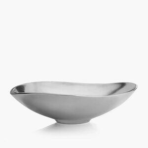 Nambe 2019 Teardrop Shaped MT1359 Steve Cozzolino Metal Alloy Bowl 11.5”X9”